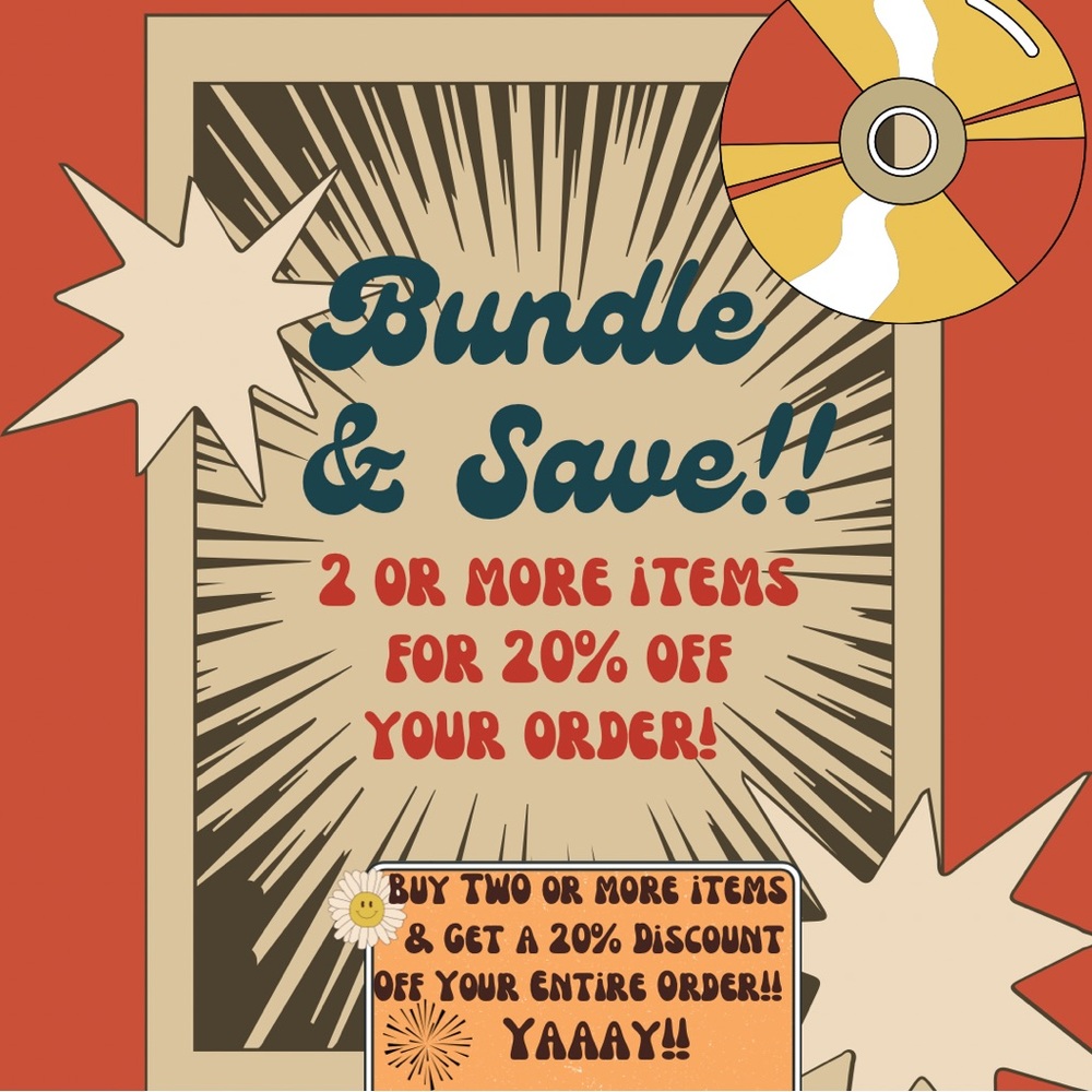 Bundle 2 or More Items for 20% Off Your Order! 😍